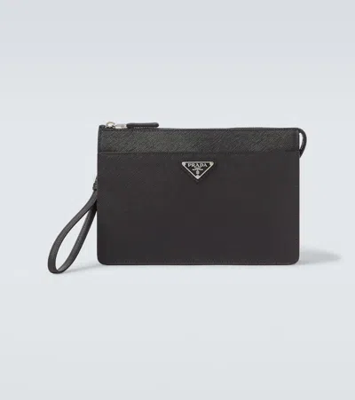 Prada Saffiano Leather Pouch