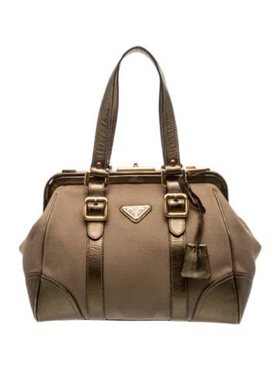 Pre-owned Prada Saffiano Leather Shoulder Bag