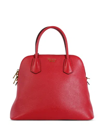 Pre-owned Prada Saffiano Leather Tote Bag