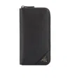 Prada Saffiano Leather Wallet In Black