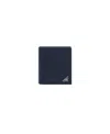 Prada Saffiano Leather Wallet In Blue