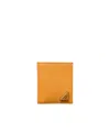 Prada Saffiano Leather Wallet In Gold
