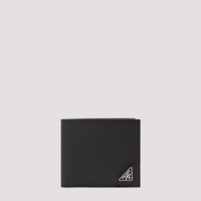 Prada Saffiano Leather Wallet Unica
