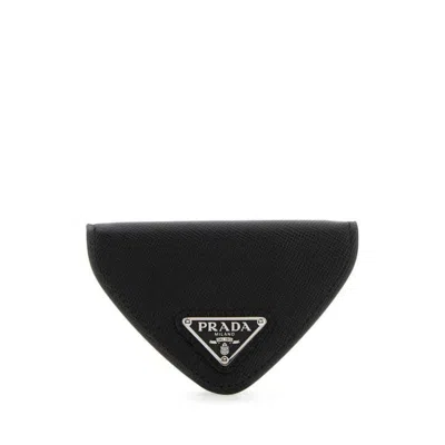 PRADA PRADA LOGO PLAQUE COIN PURSE