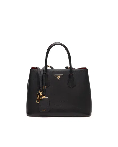 Pre-owned Prada Saffiano Medium Cuir Tote Bag