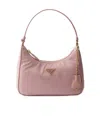 Prada Saffiano Mini Bag In Brown