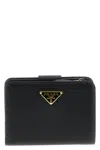 Prada Saffiano Small Wallet In Black