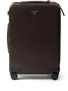 Prada Saffiano Trolley In Brown