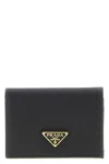 Prada Saffiano Wallet In Black