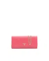 Prada Saffiano Wallet On Chain Bag In Pink