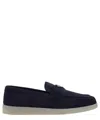 Prada Saint Tropez Loafers In Blue