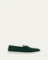 Prada Saint Tropez Suede Loafers