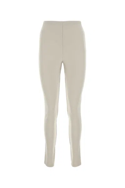 Prada Sand Cashmere Leggings In Beige