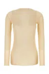 Prada Maglione In Cotone Sabbia Donna