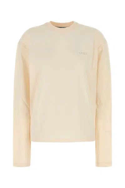 Prada Sand Cotton T-shirt