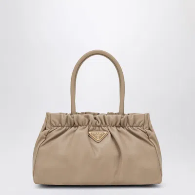 Prada Sand Leather Bag