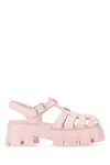 Prada Foam Rubber Sandals In Pink