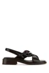 Prada Re-edition 1996 Sandals Brown In Brown