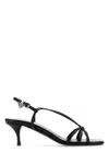 Prada Brushed Leather Slingback Sandals