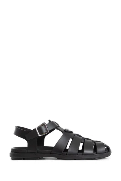 Prada Sandals & Slides In Black