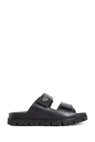 Prada Sandals & Slides In Black