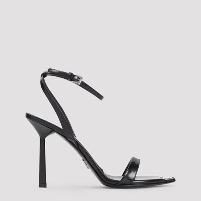 Prada Stylish Pointed Toe Sandals For Women In Black