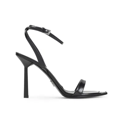 Prada Stylish Pointed Toe Sandals For Women In Black