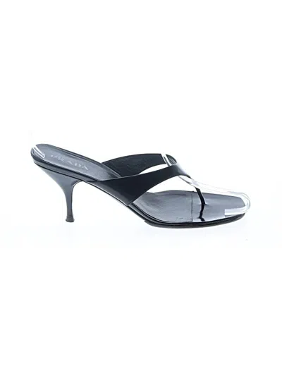 Pre-owned Prada Sandals In Black