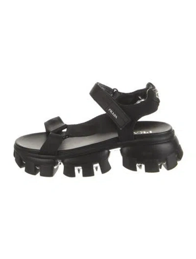 Pre-owned Prada Sandals In Black