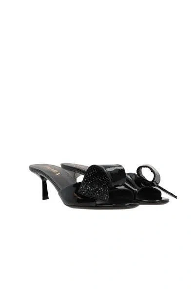 Prada Sandals In Black