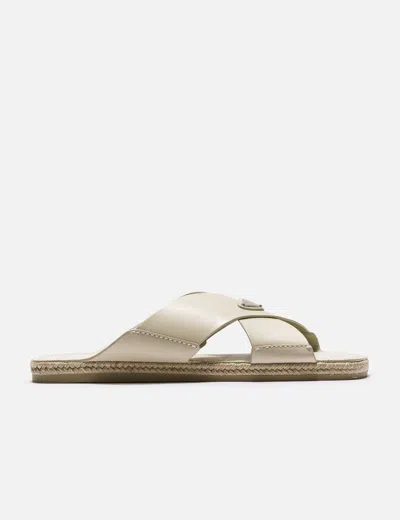 Prada Sandals In Silver