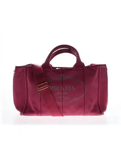Pre-owned Prada Satchel In Pink