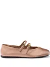 Prada Satin Ballet Flats
