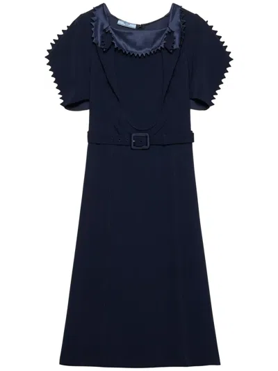 PRADA SATIN-CREPE DRESS