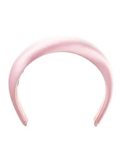 Pre-owned Prada Satin Headband In Pink
