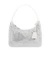 Prada Satin Mini-bag With Artificial Crystals