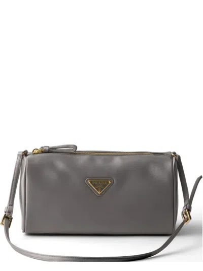 Prada Satin Mini-bag In Yellow