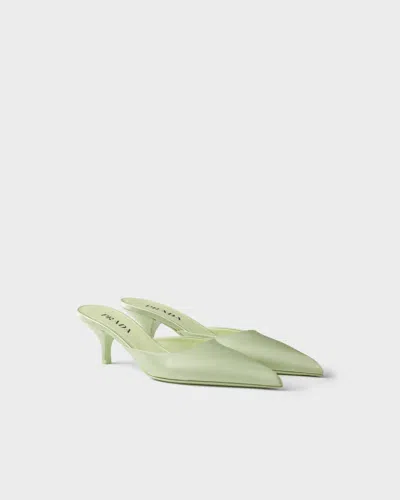 Prada Satin Mules