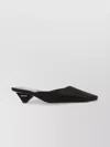 Prada Satin Mules Toe Pointed