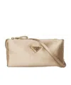 Prada Satin Shldr Ld62 In Nude