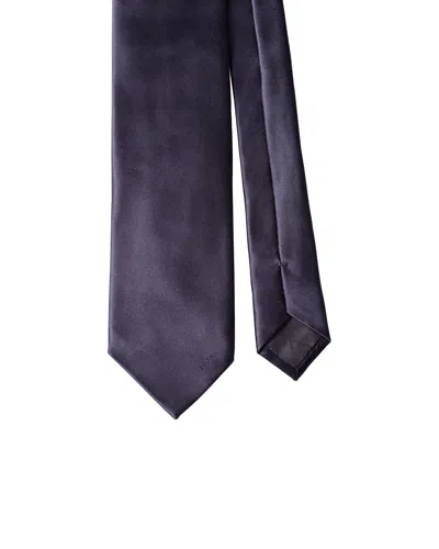 Prada Satin Tie In Blue
