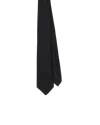 Prada Silk Blend Tie In Black