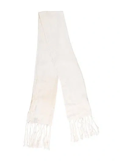 Pre-owned Prada Scarf In Neutral