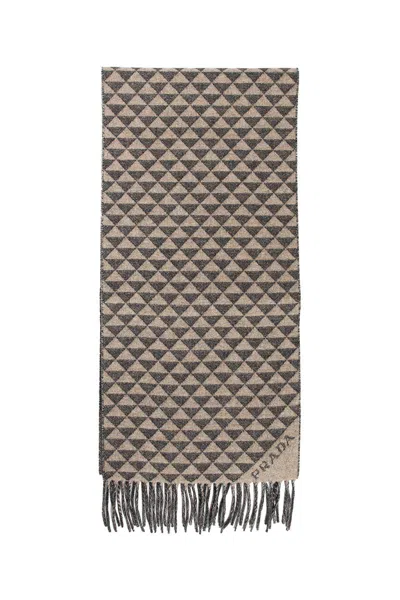 Prada Scarves In Neutral