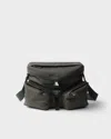 Prada Re-nylon And Leather Shoulder Bag