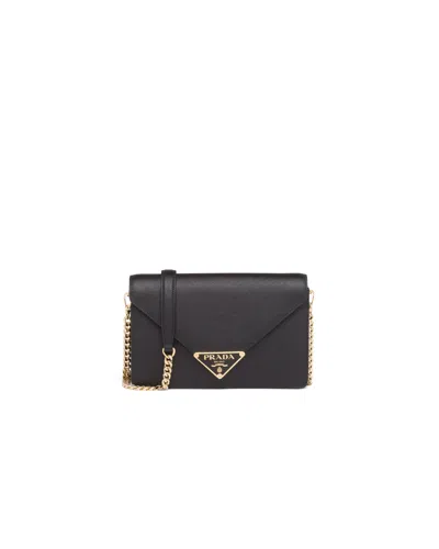 Prada Saffiano Leather Shoulder Bag