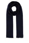 Prada Rectangular Fringed Cashmere Blend Scarf