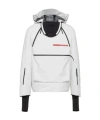 Prada Technical Fabric Snowboard Jacket In White