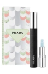 Prada Scope Mascara & Mini Lip Balm Set In Multi