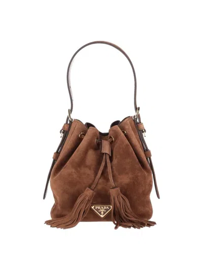 Prada Secchiello In Brown